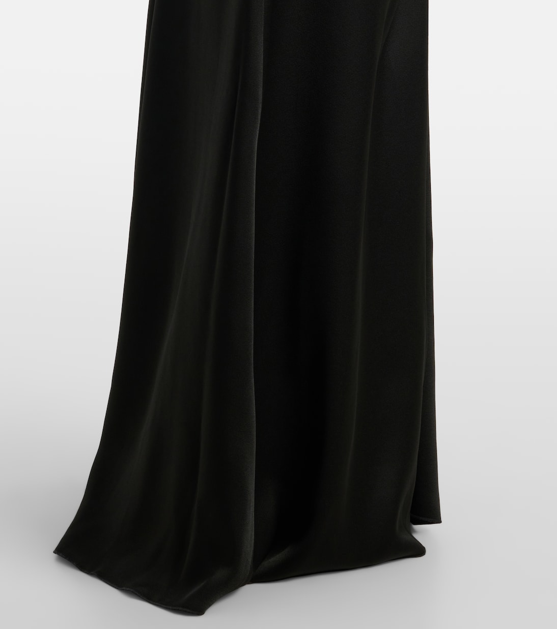 Robe longue en satin | Victoria Beckham