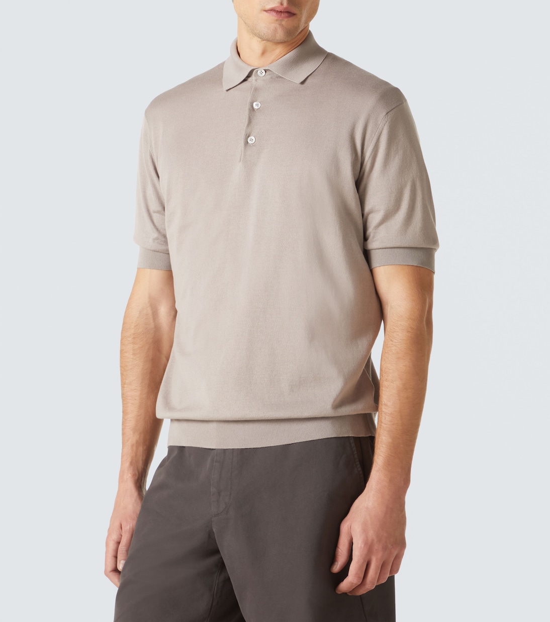 Polo in maglia di cotone | Lardini