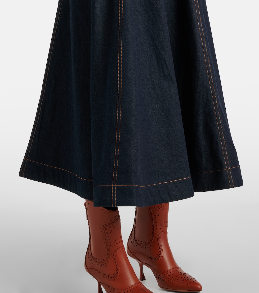 Robe Crush en jean | Zimmermann
