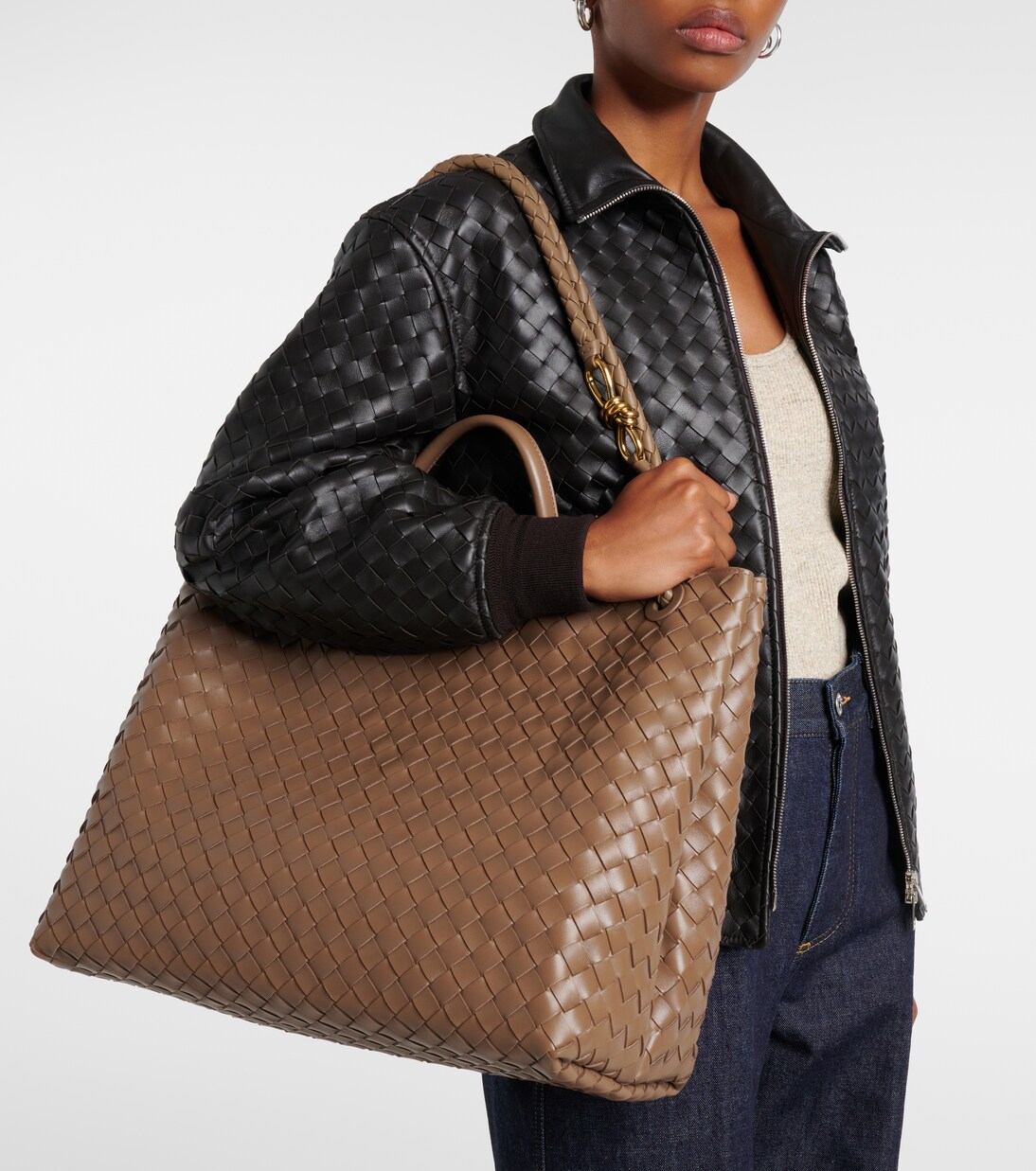 Borsa Andiamo Large in pelle | Bottega Veneta