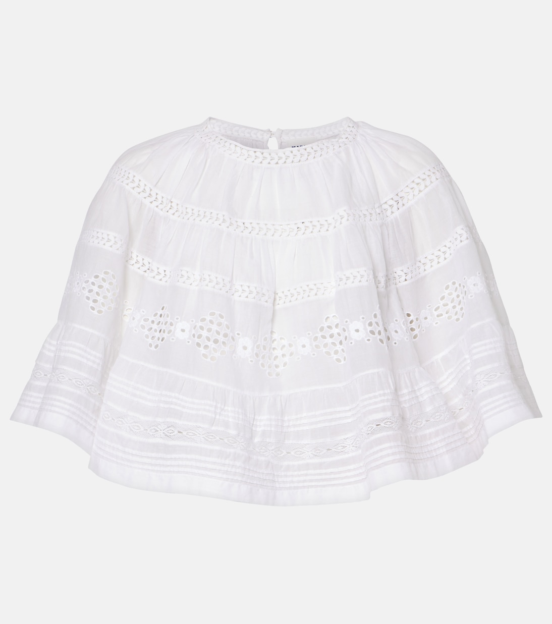 Top Dilama in voile di cotone con ricamo | Marant Etoile