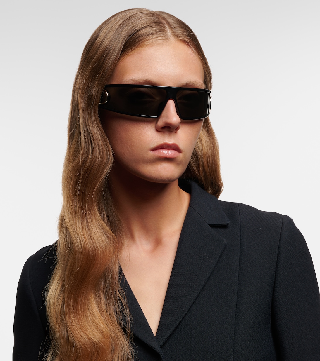 Occhiali da sole scudo VeryDior M1U, stile giovane e moderno