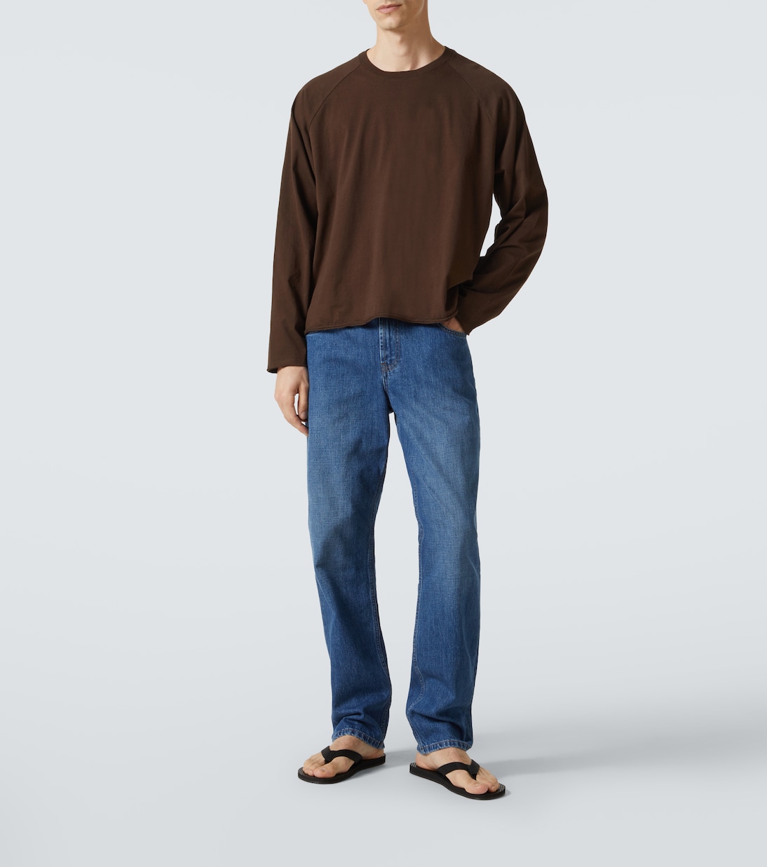 Longsleeve aus Baumwolle | The Row