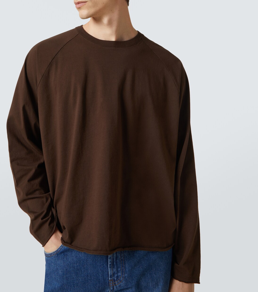 Longsleeve aus Baumwolle | The Row