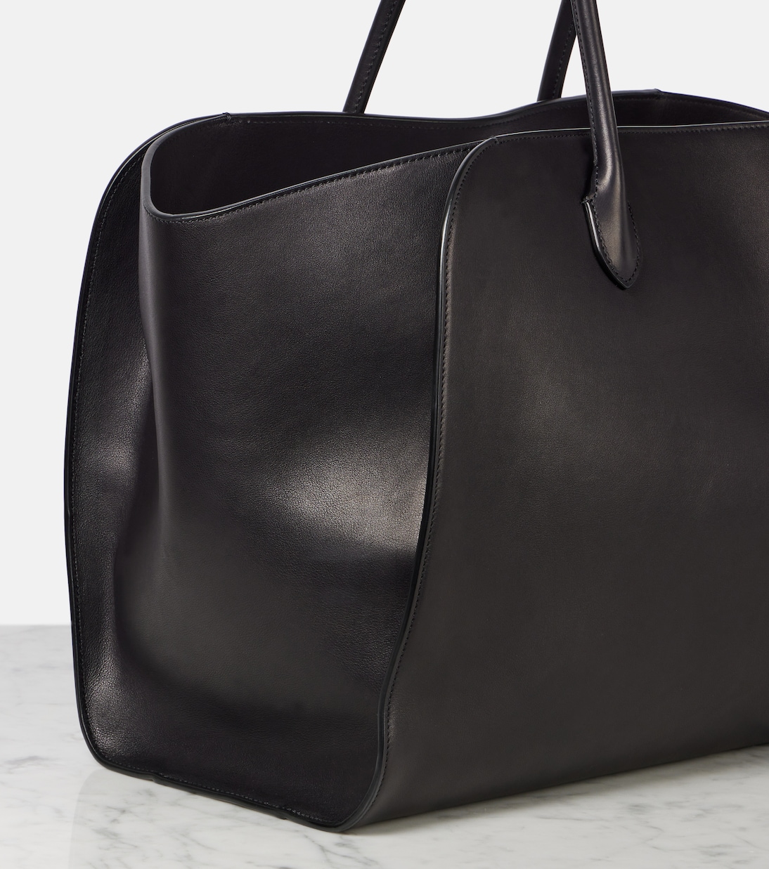 Sac Marlo Large en cuir | The Row