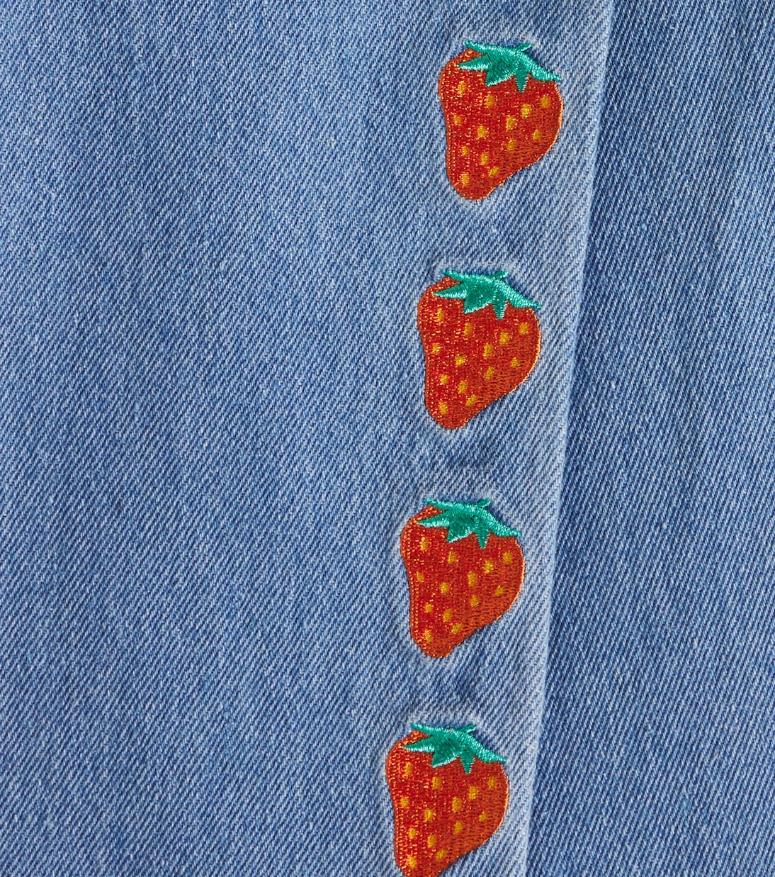 Jeans regular Strawberries | Tinycottons