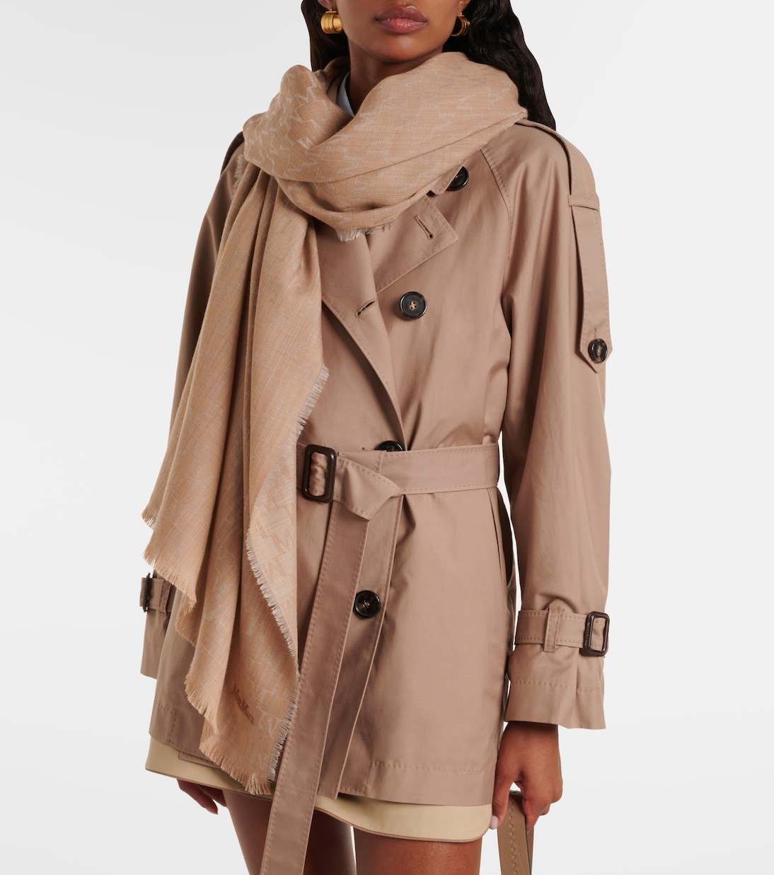 Écharpe en laine vierge | Max Mara