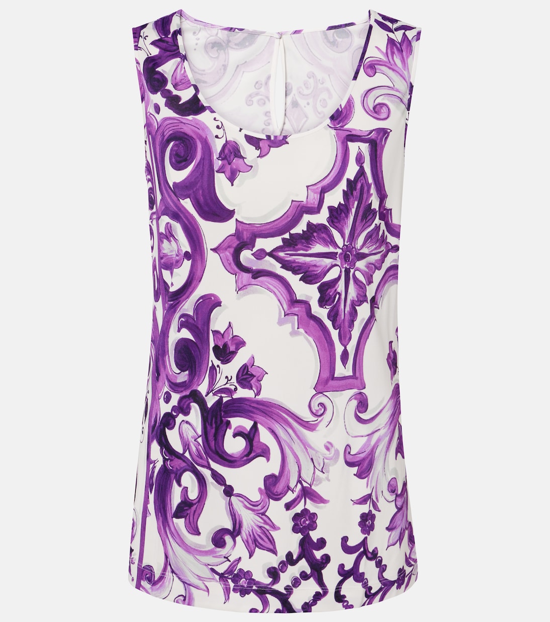 Majolica jersey tank top | Dolce&Gabbana