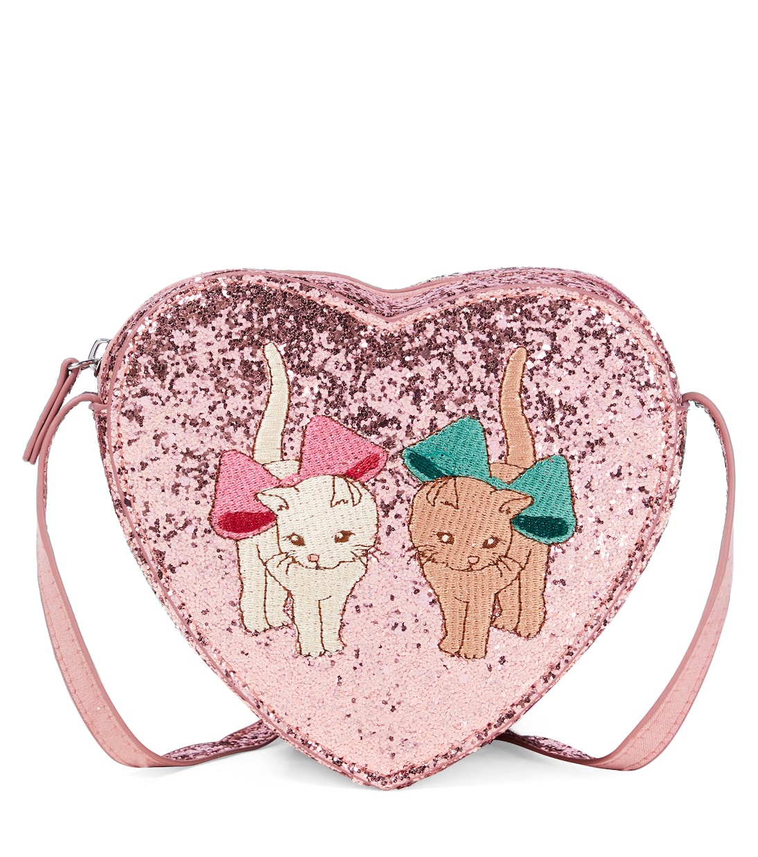Tut embroidered glitter shoulder bag | Konges Sløjd