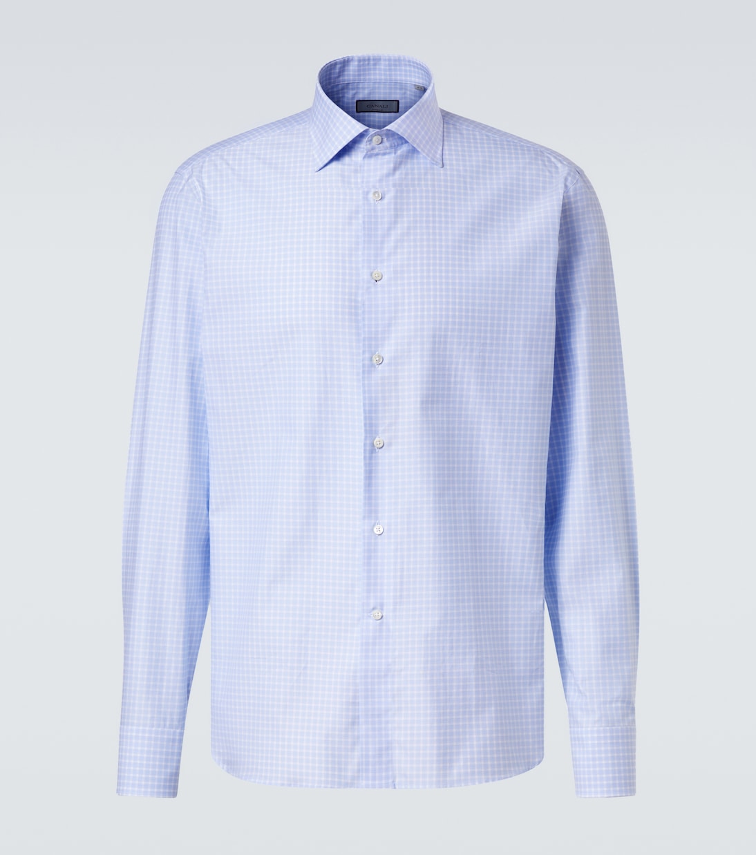 Hemd aus Baumwollpopeline | Canali