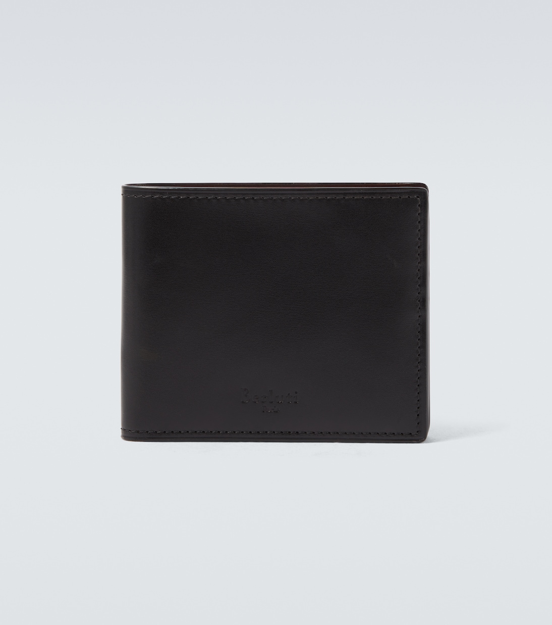 Makore leather bifold wallet | Berluti