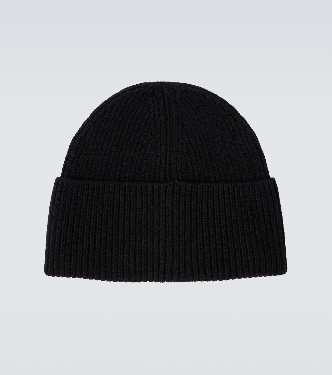 Logo ribbed-knit virgin wool beanie  | Moncler