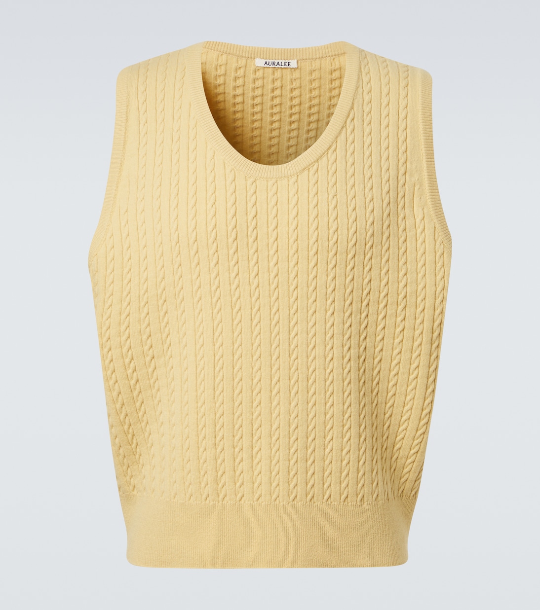 Pull sans manches en laine | Auralee