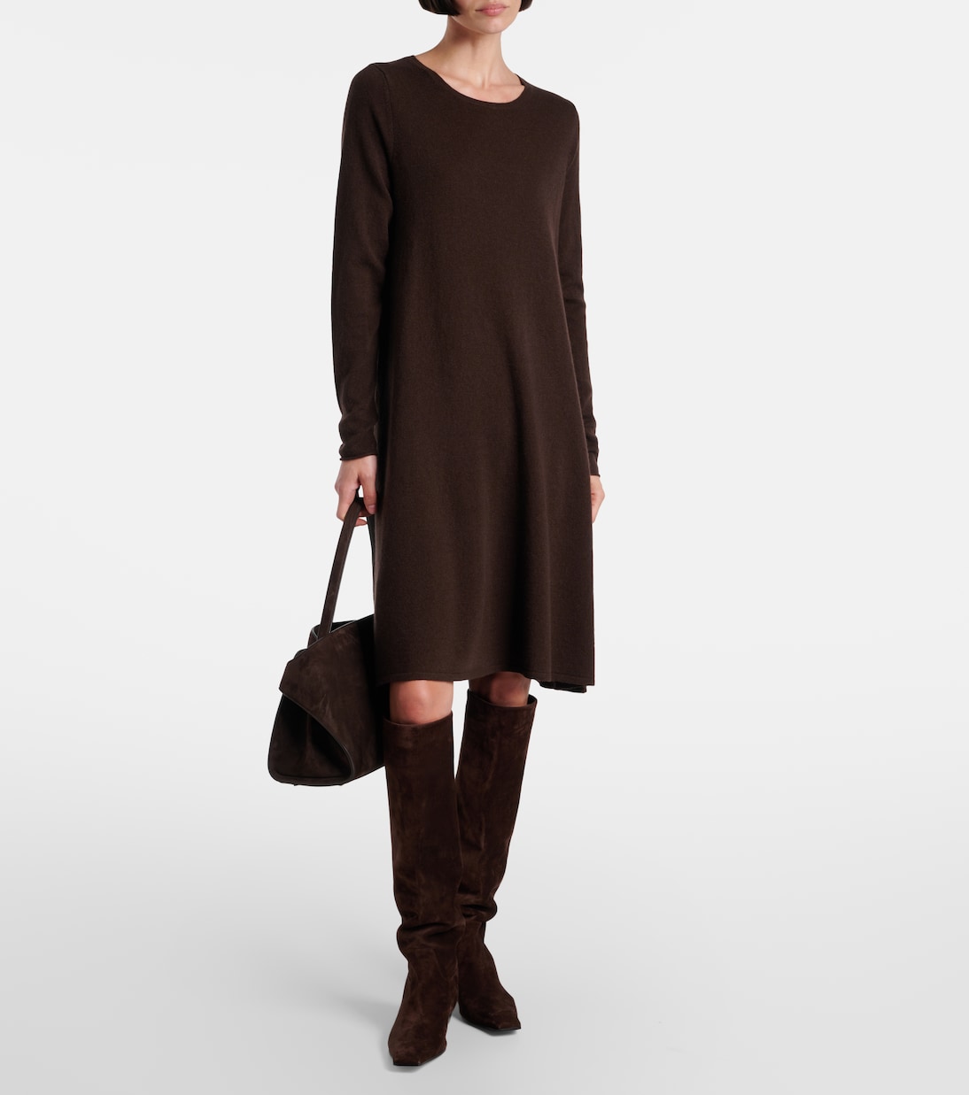 Abito midi in lana e cashmere | Jardin des Orangers