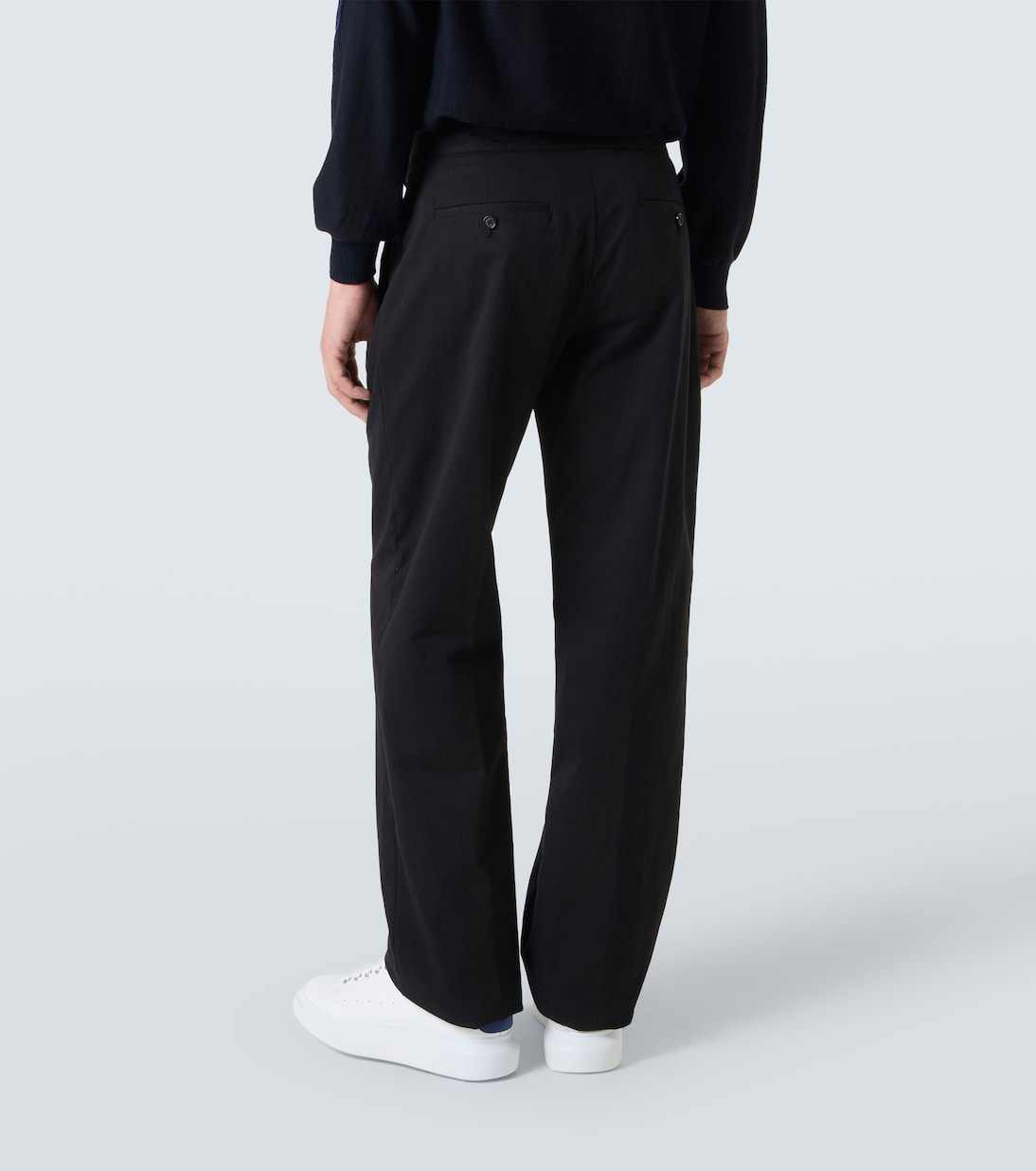 Gerade Hose aus einem Baumwollgemisch | McQueen