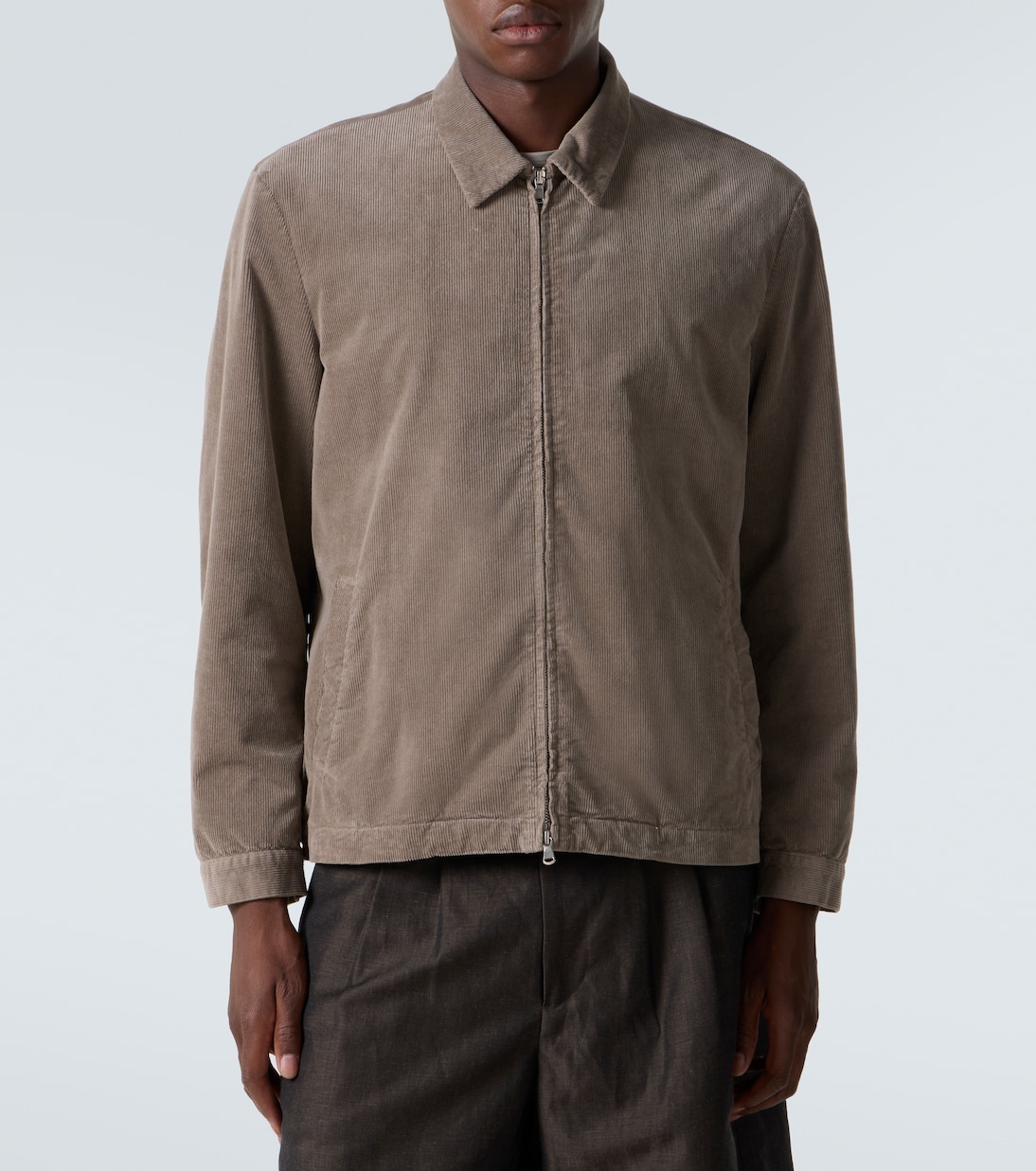 Cotton corduroy jacket | Sunspel