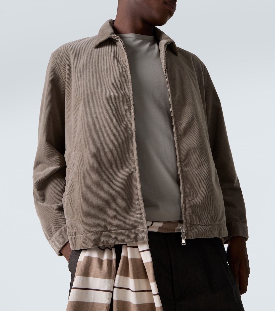 Cotton corduroy jacket | Sunspel