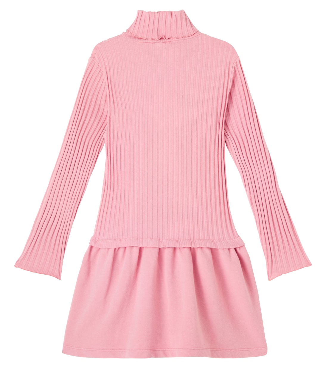 Gathered cotton-blend dress | Il Gufo
