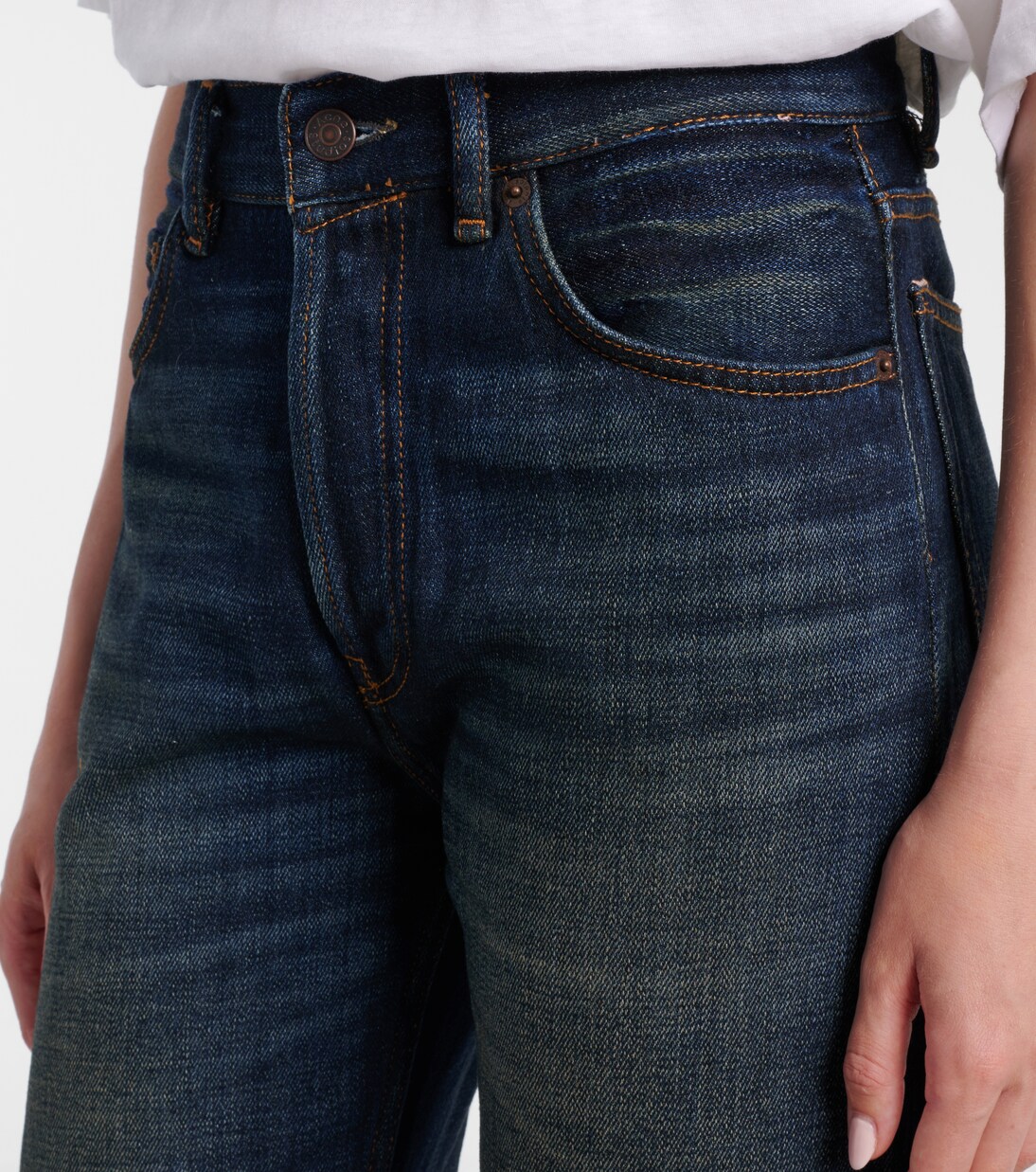 Acne Studios 2021F Yoyogi flared jeans | Acne Studios
