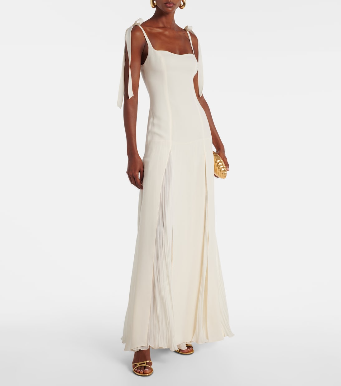 Bow-detail gown | Marmar Halim