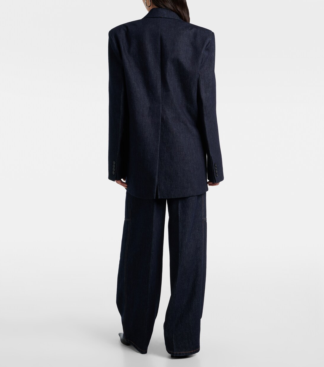 Ancella double-breasted denim blazer  | Sportmax