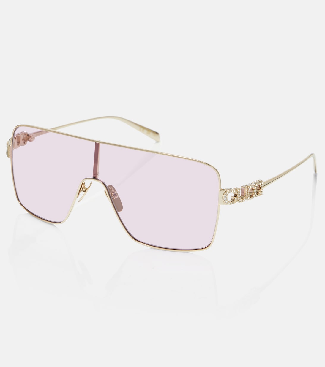 Sonnenbrille mit Kristallen | Gucci