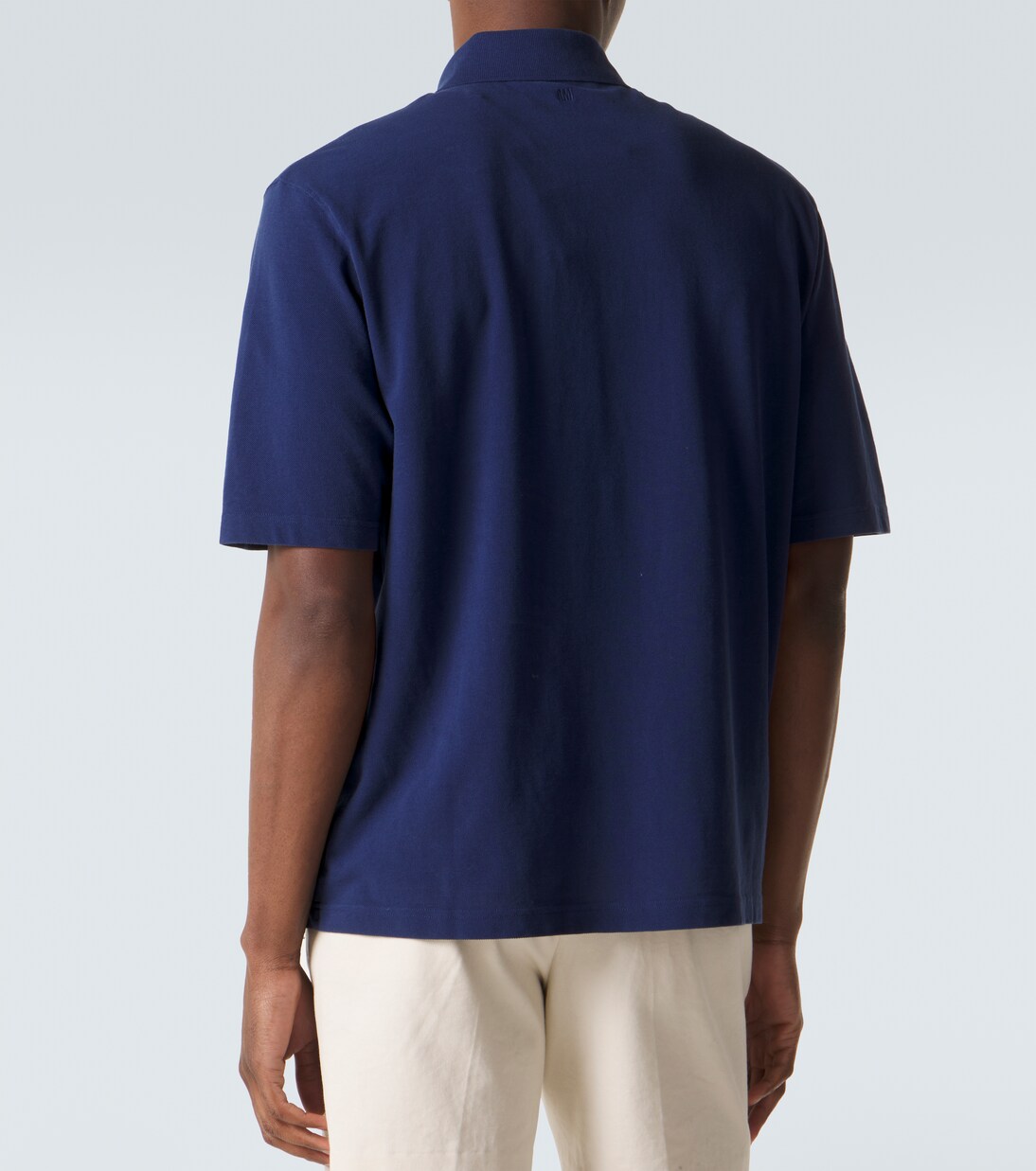 Cotton piqué polo shirt | Ami Paris