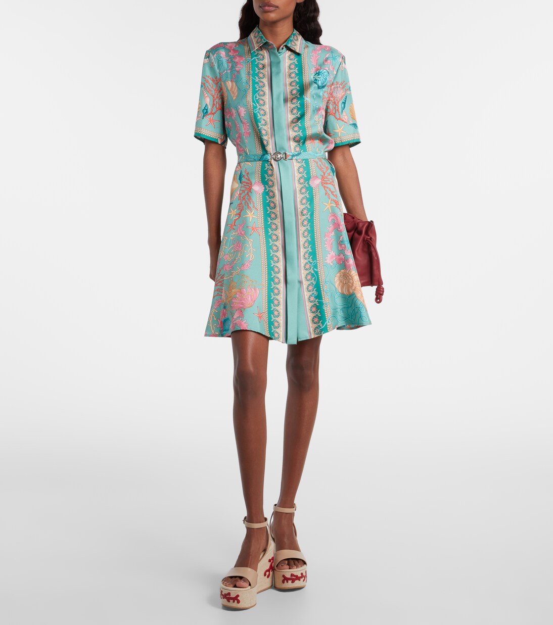 Leather wedge espadrilles | Gianvito Rossi