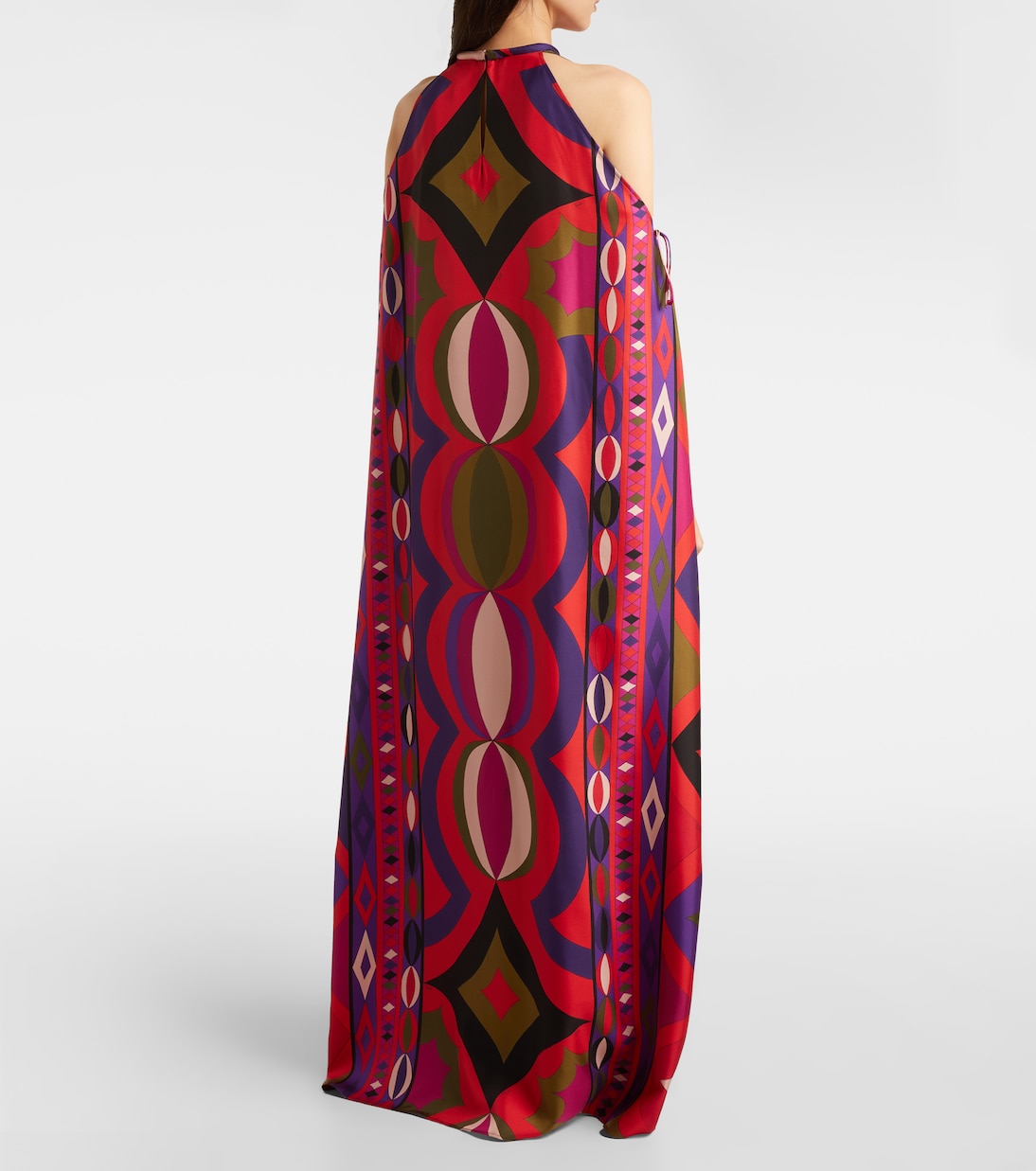 Collane cutout silk kaftan | Pucci