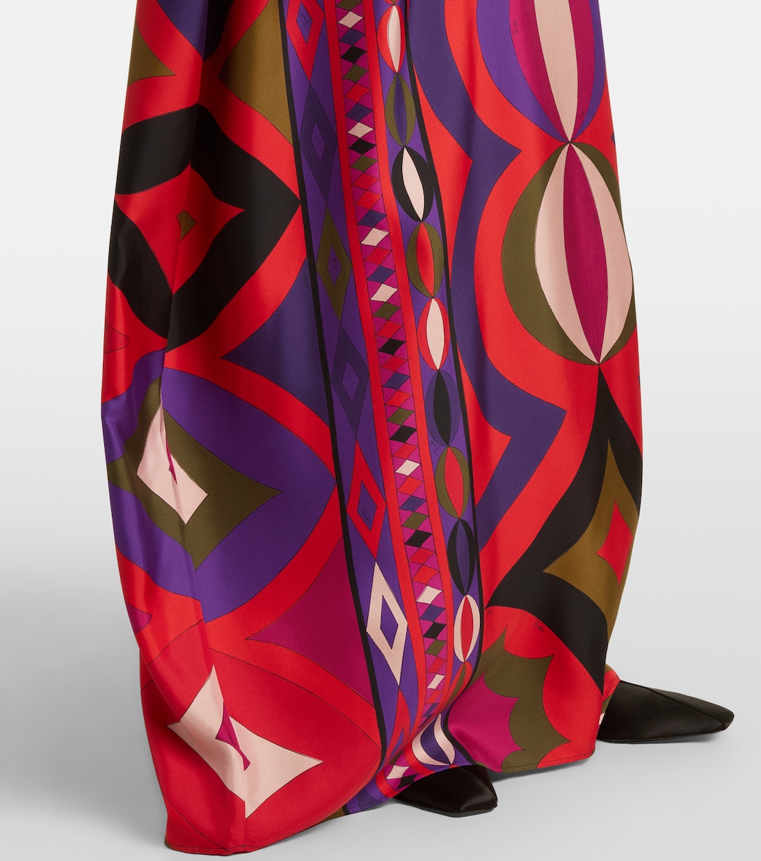 Collane cutout silk kaftan | Pucci