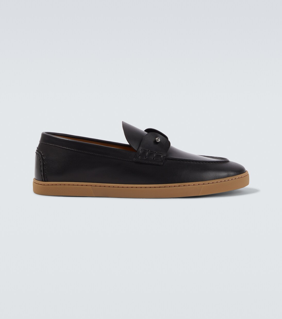 Chambeliboat leather slip-on shoes | Christian Louboutin