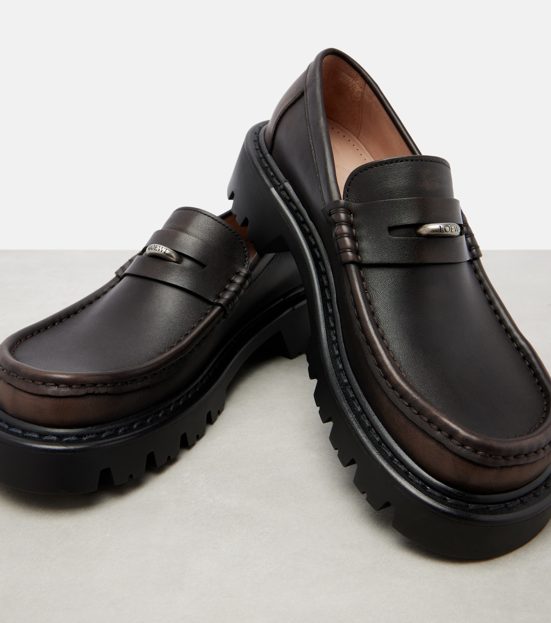 Loafers Sierra aus Leder | Loewe