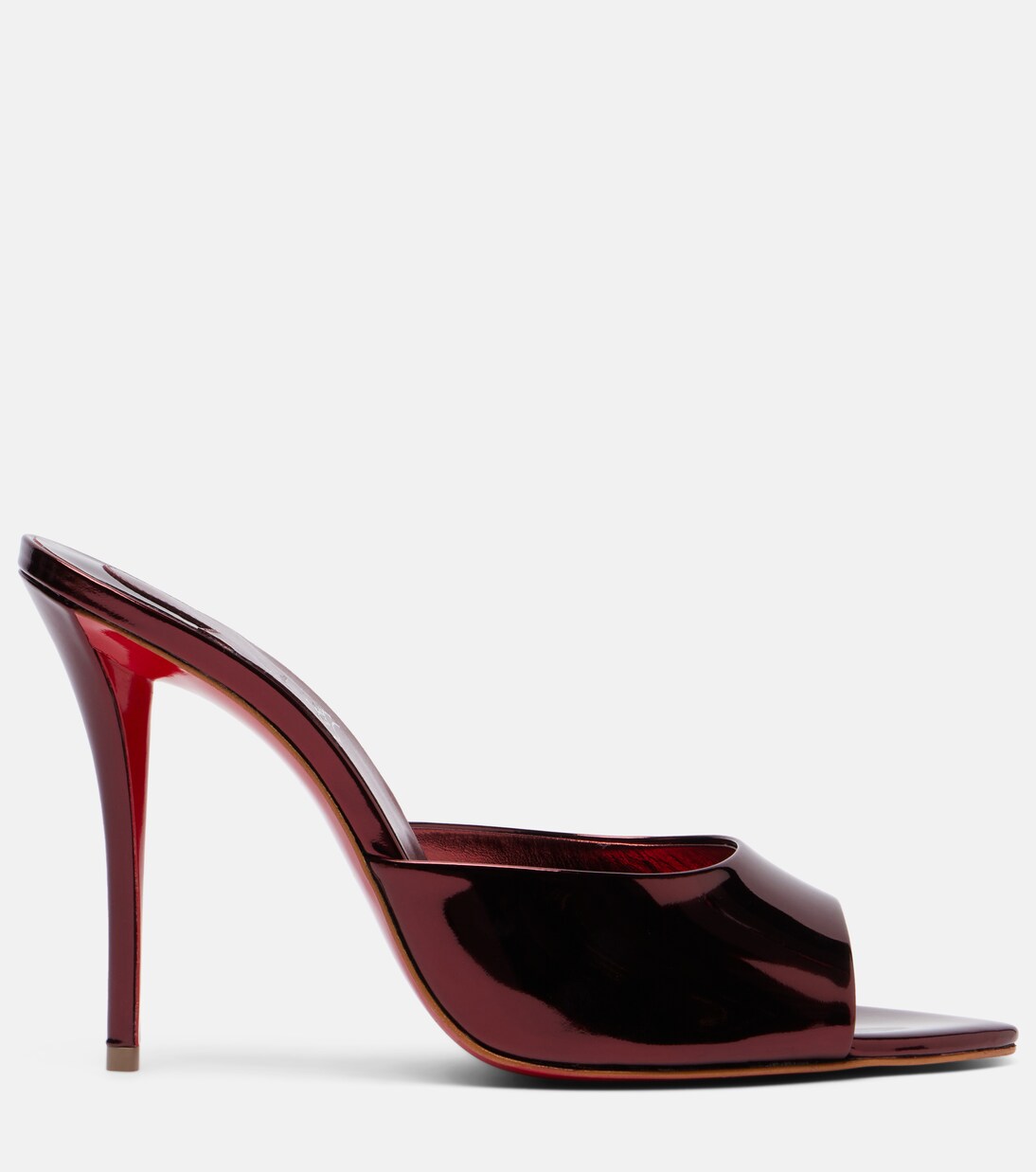 Miss Z 100 metallic leather sandals | Christian Louboutin