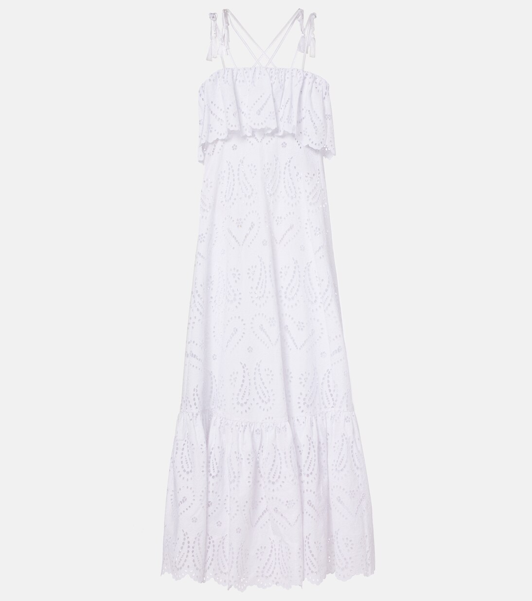 Printed cotton-blend maxi dress | Etro