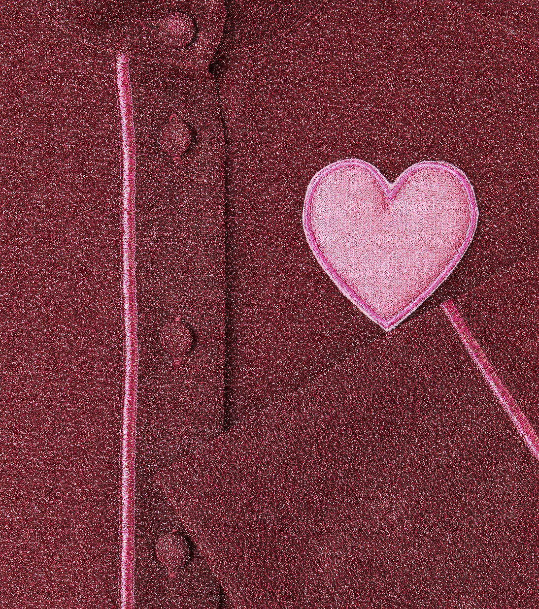 Lumière patch-appliqué shirt | Oséree Kids