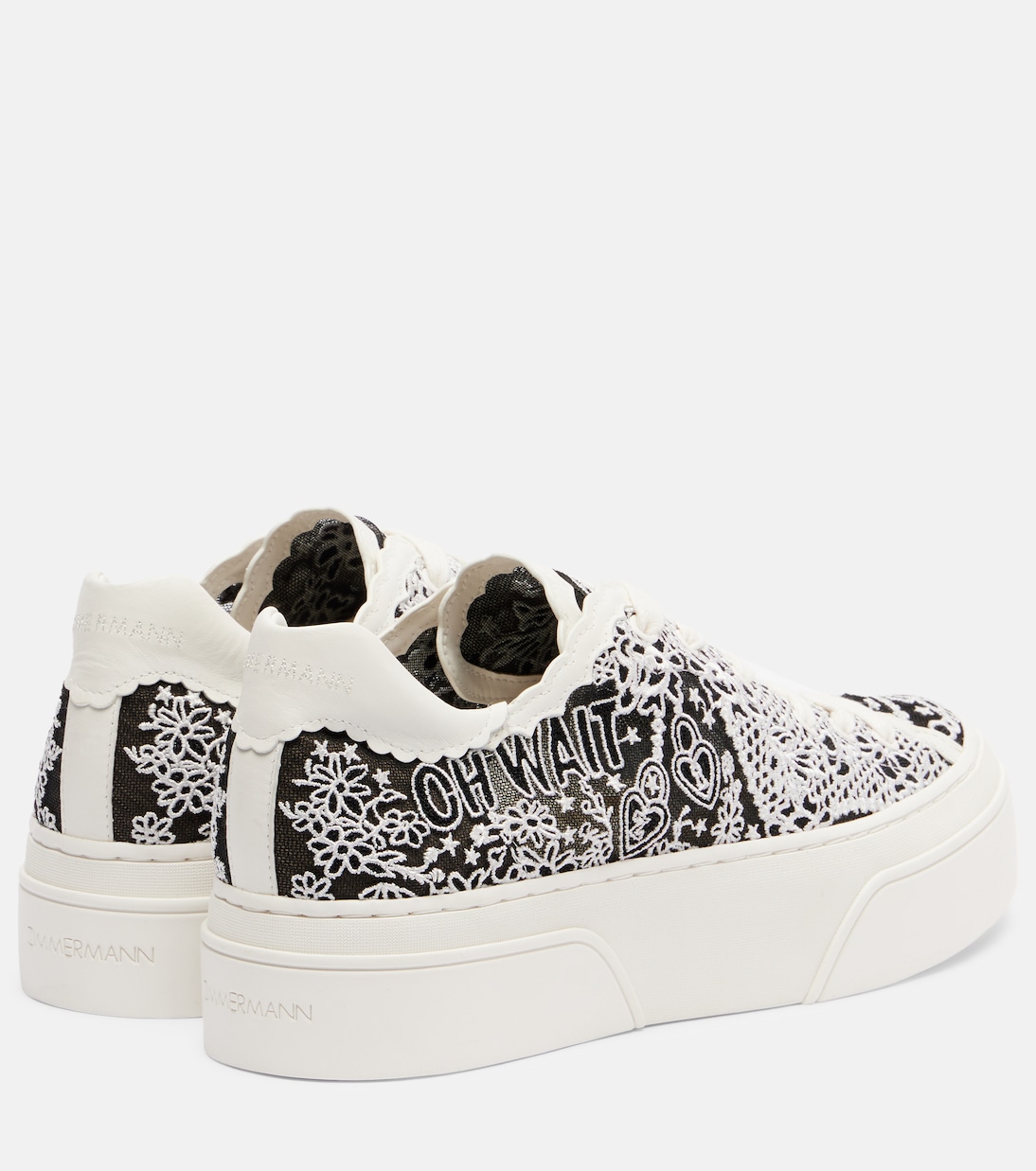 Pixie lace platform sneakers | Zimmermann