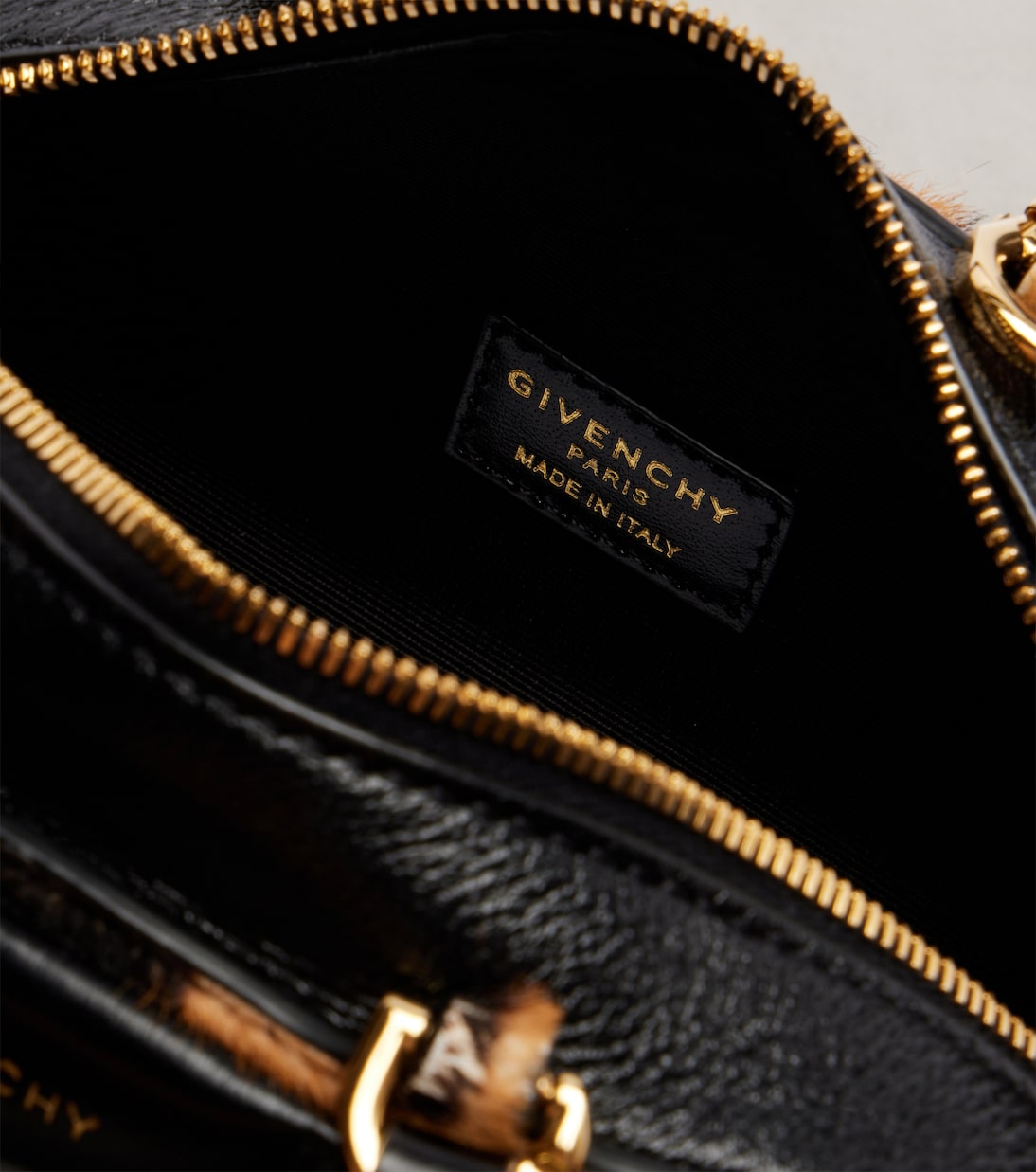 Antigona East-West Mini calf hair tote bag | Givenchy