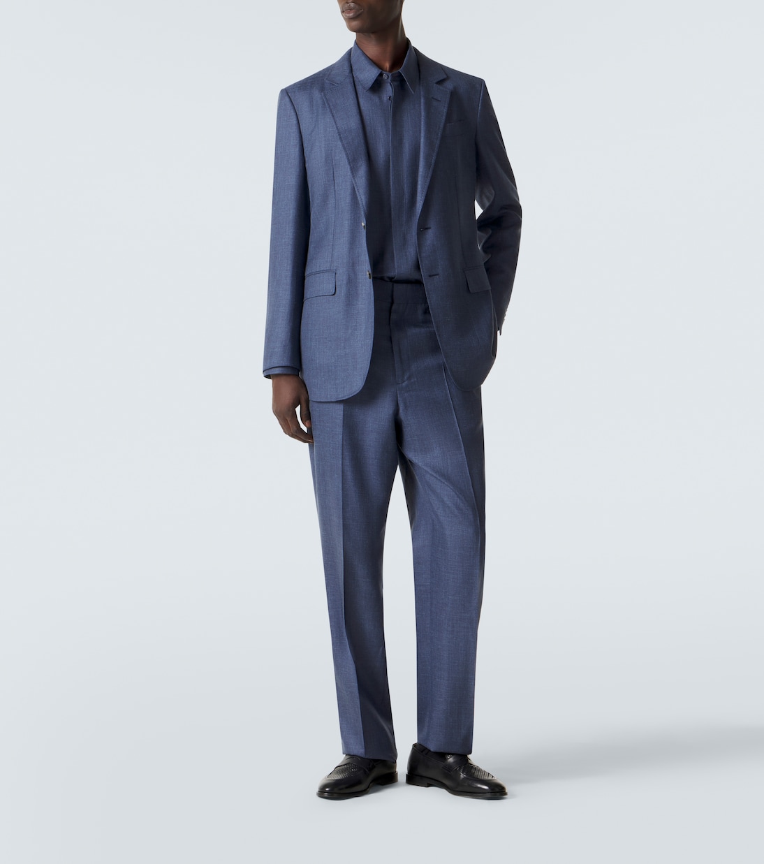 Nicolas wool, silk, and linen shirt | Gabriela Hearst