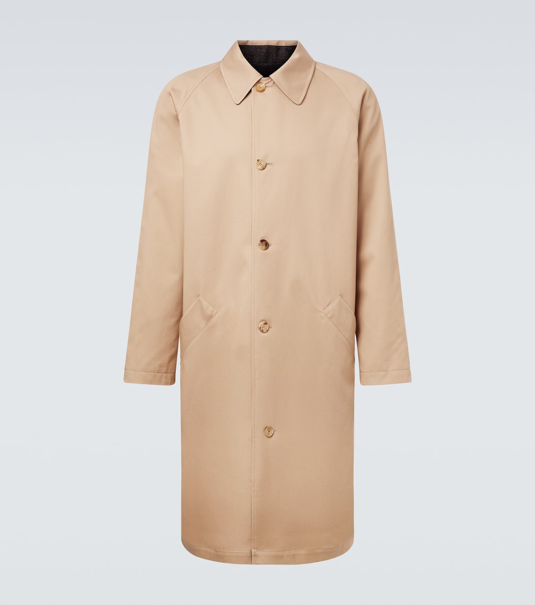 Cotton gabardine trench coat | Gabriela Hearst