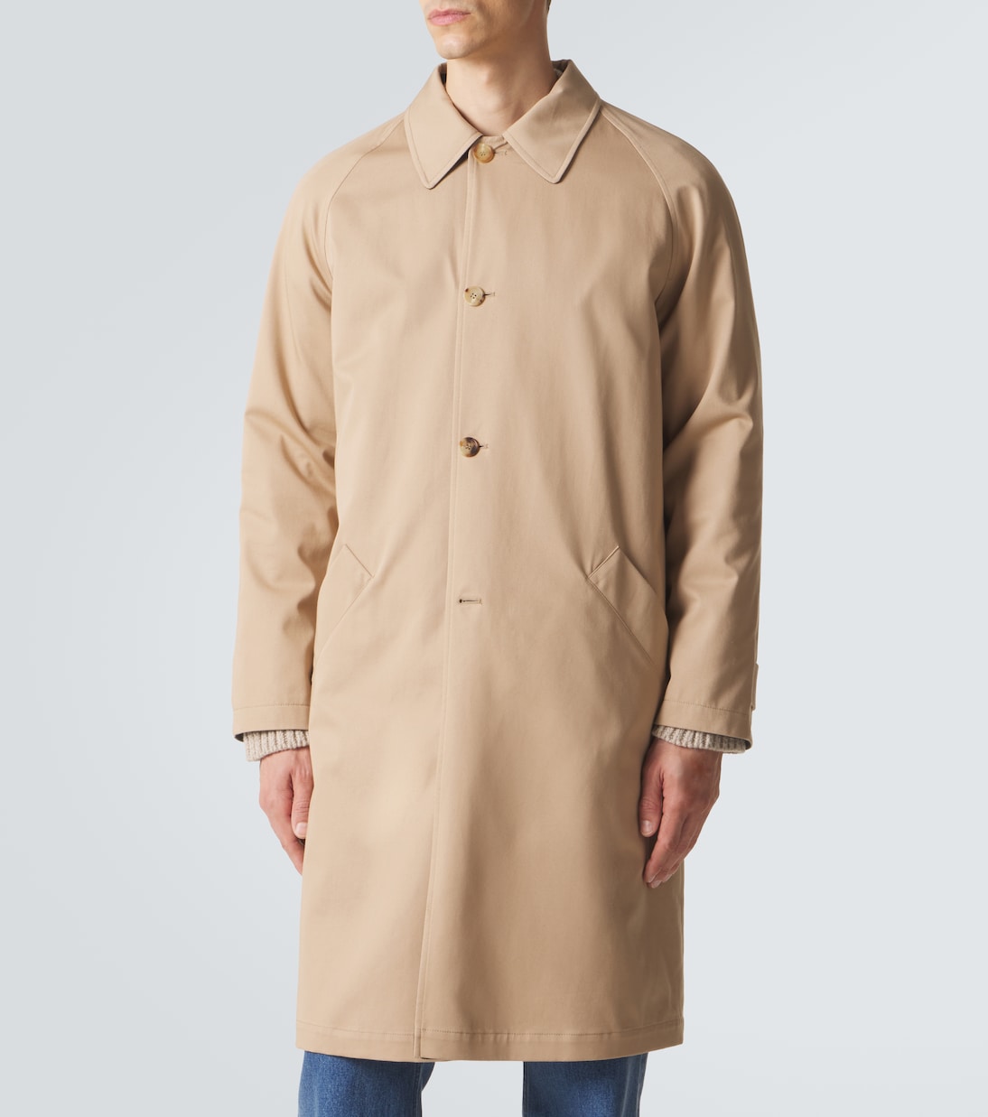 Cotton gabardine trench coat | Gabriela Hearst