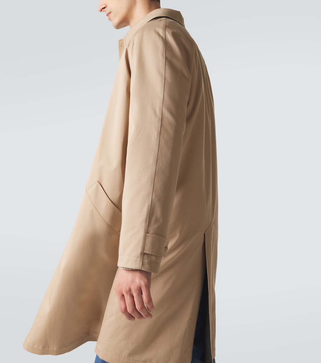 Cotton gabardine trench coat | Gabriela Hearst