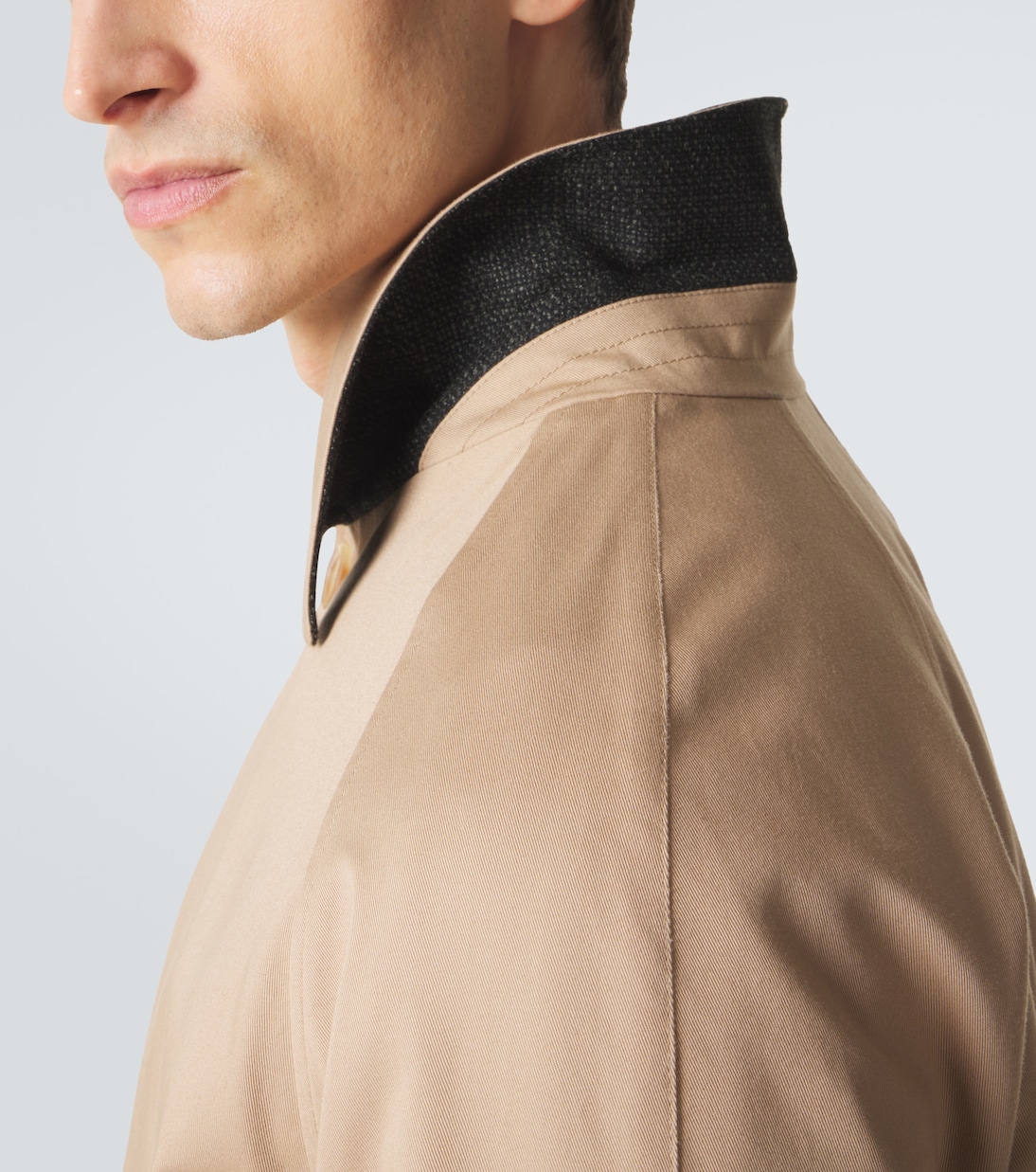 Cotton gabardine trench coat | Gabriela Hearst