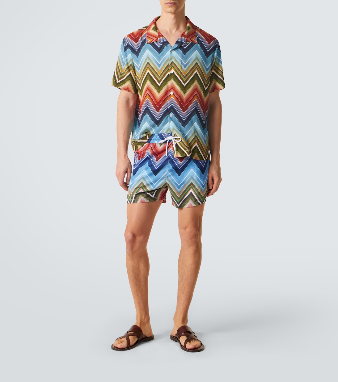 Zigzag bowling shirt | Missoni