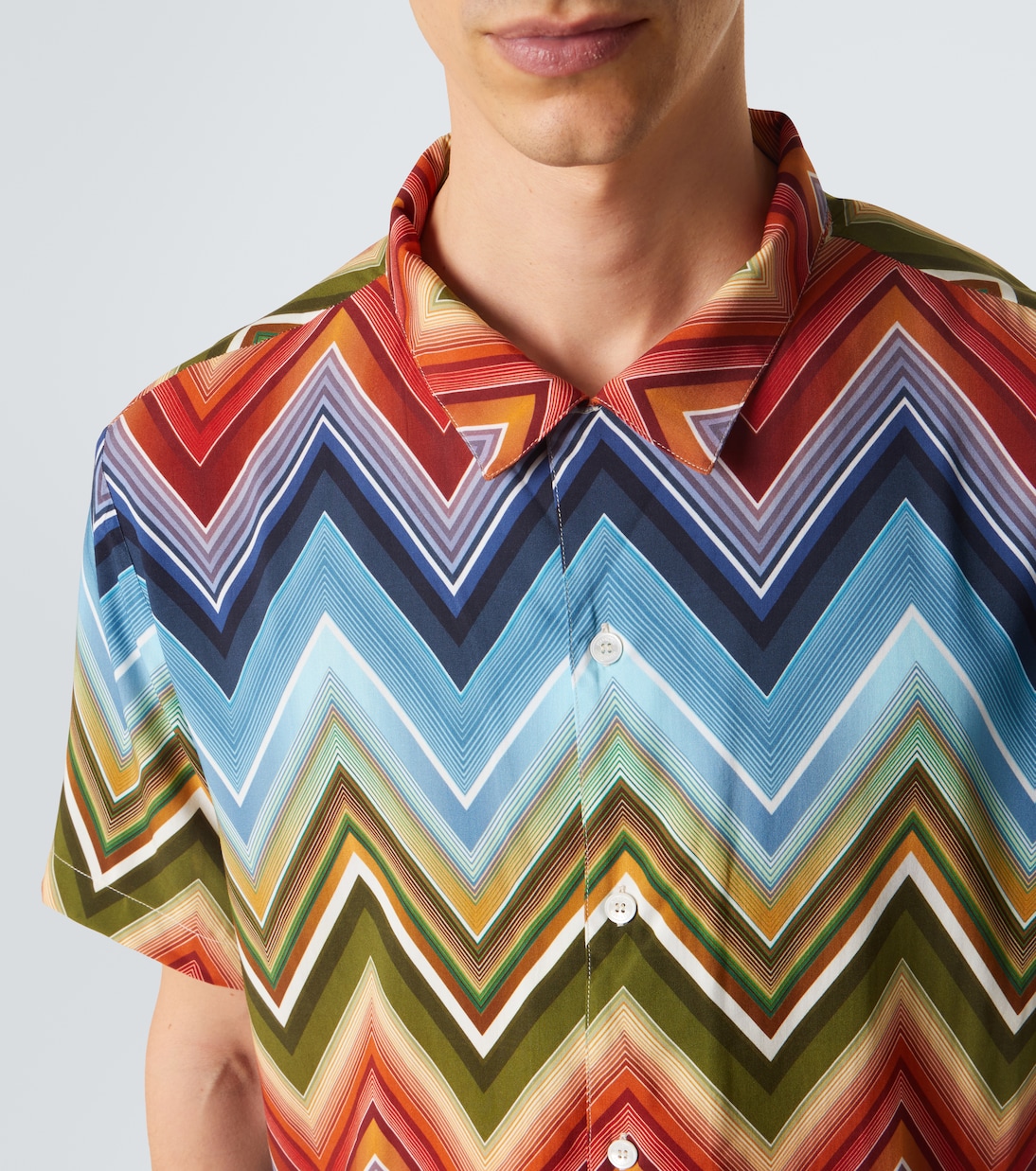 Zigzag bowling shirt | Missoni