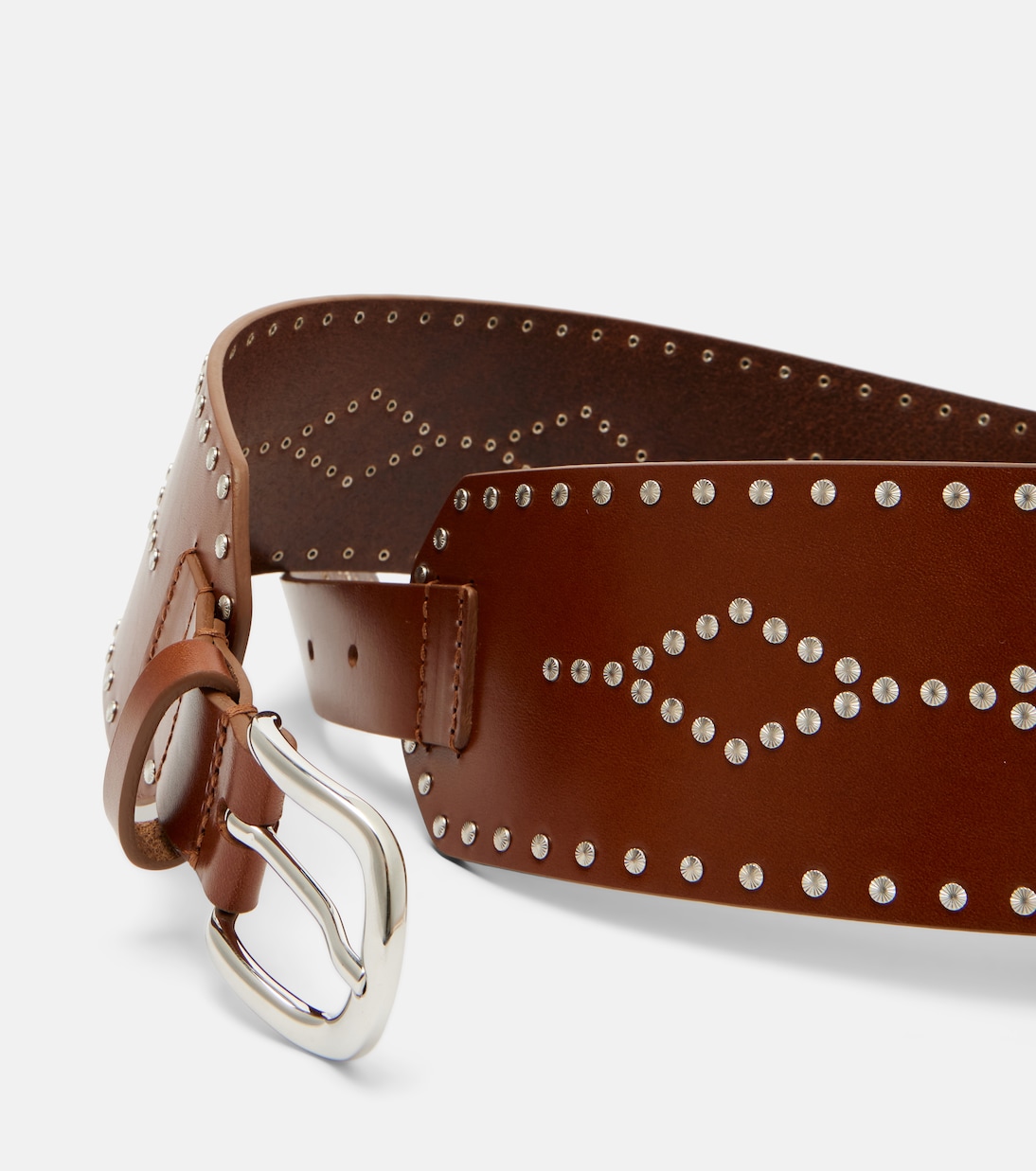 Lucie studded leather belt | Isabel Marant