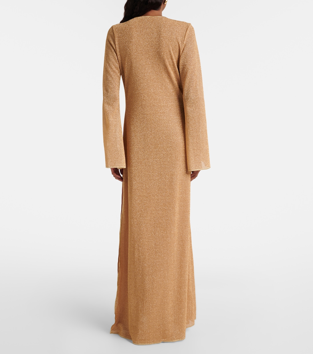 Robe longue en lamé | Oséree