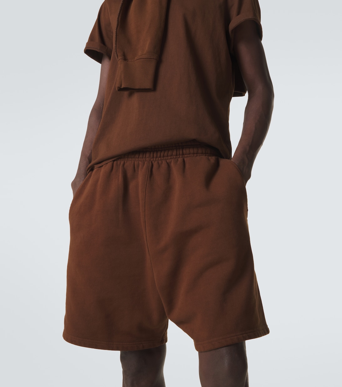 Standard cotton jersey shorts | Entire Studios