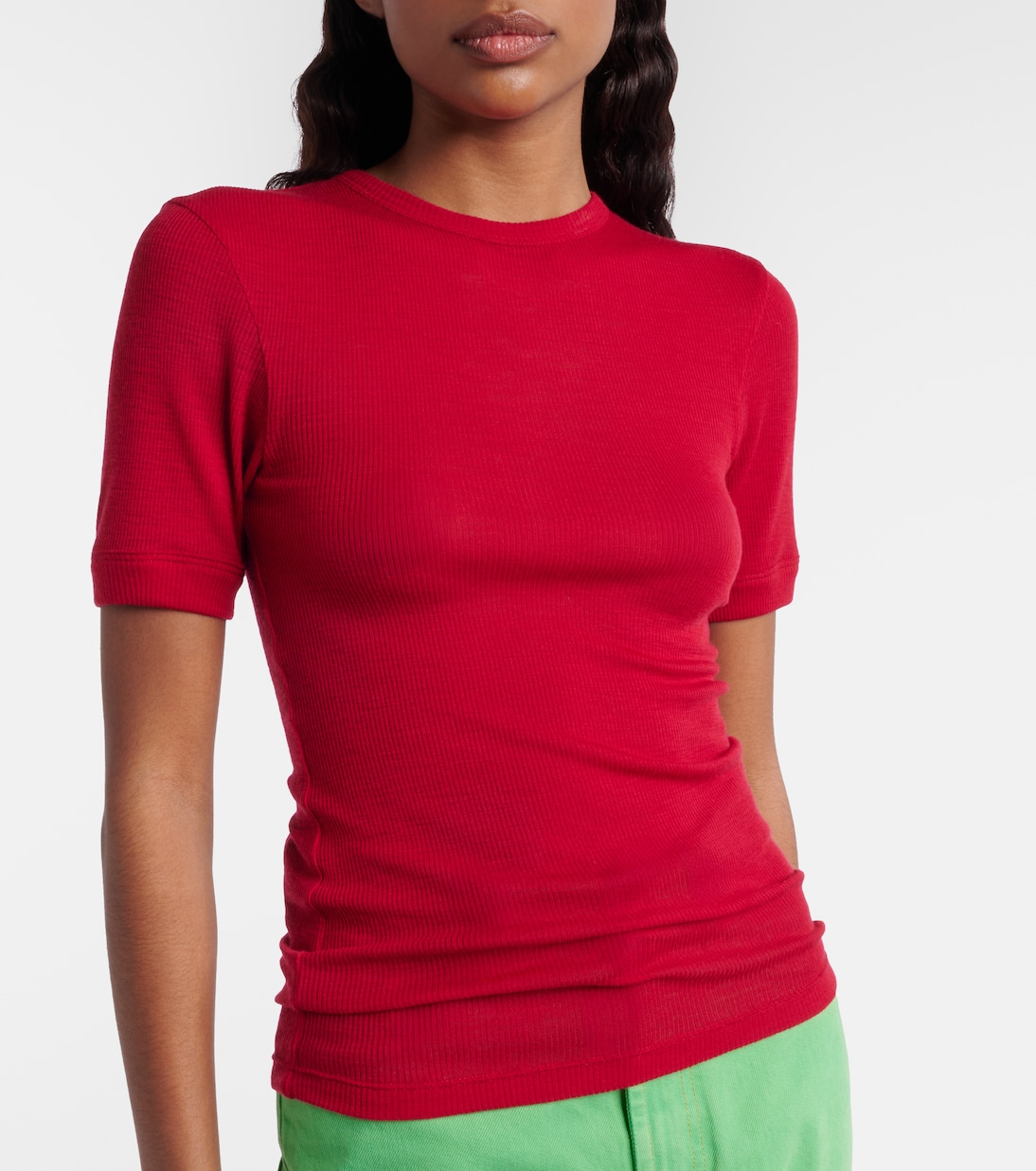 Medusa virgin wool T-shirt | Versace