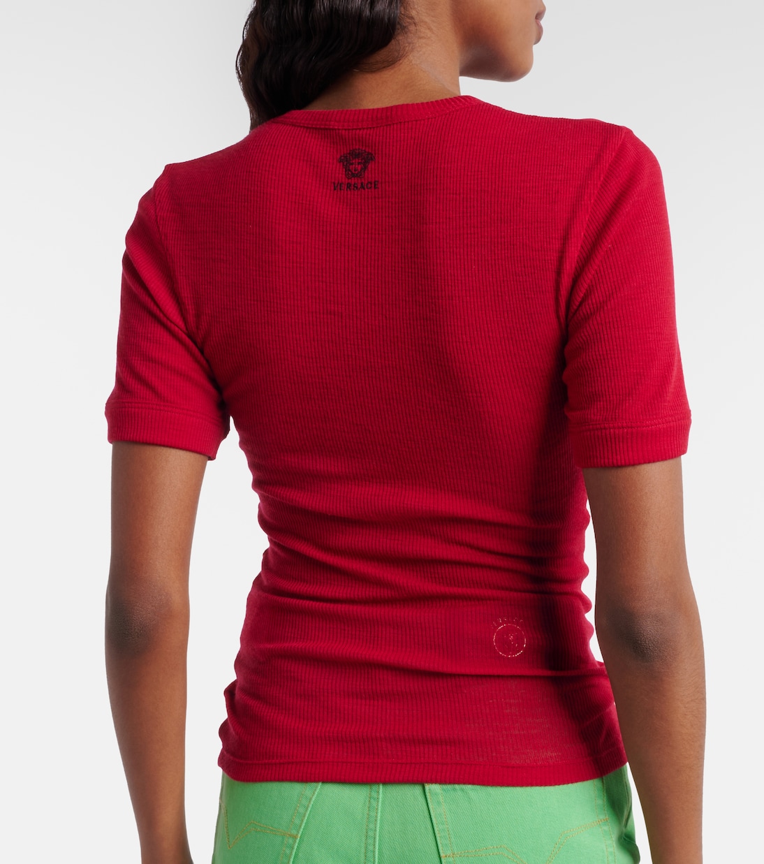 Medusa virgin wool T-shirt | Versace