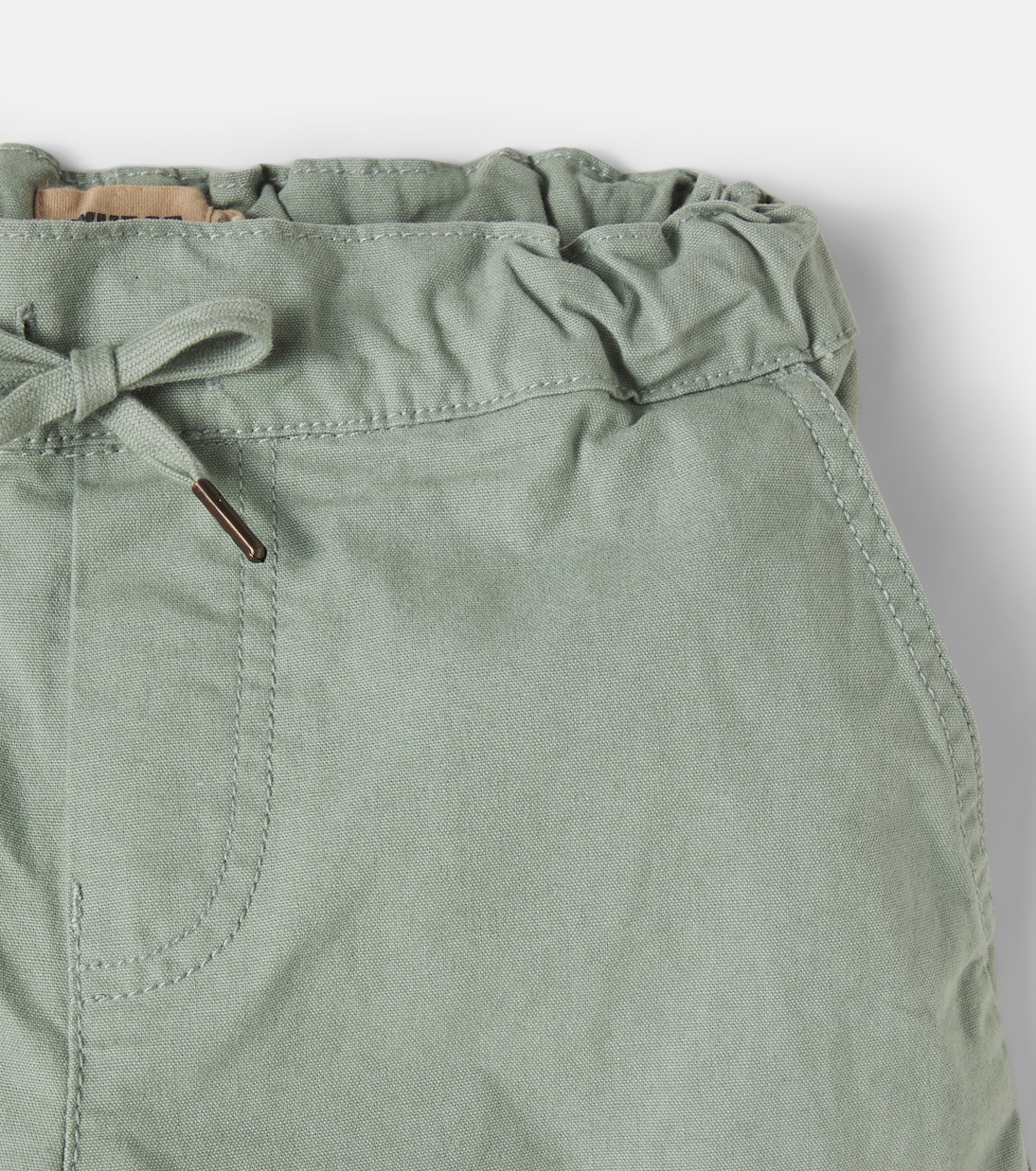 Bendix cotton canvas shorts | Wheat